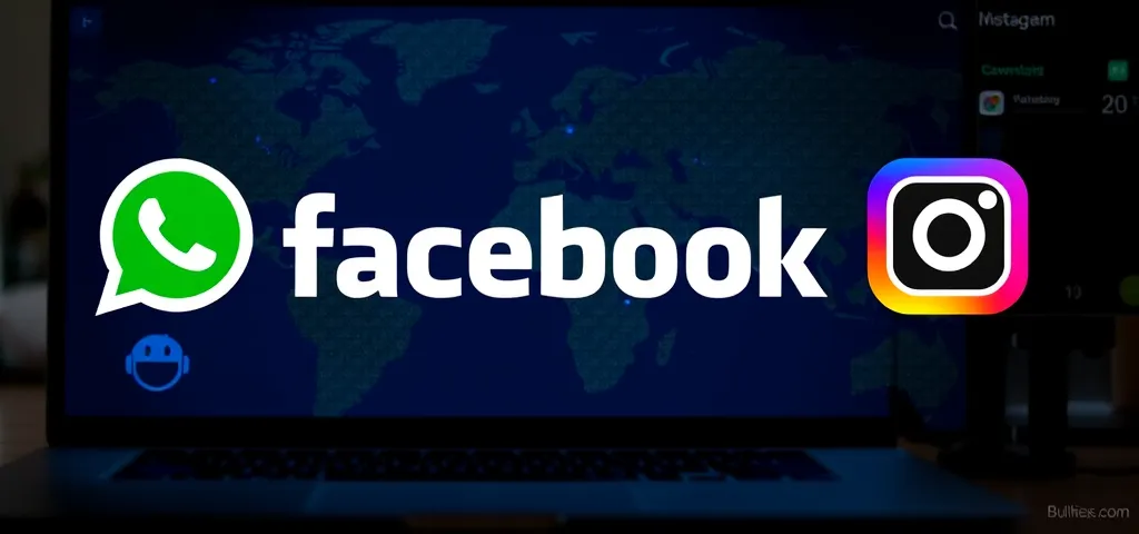 Whatsapp Facebook Instagram Down